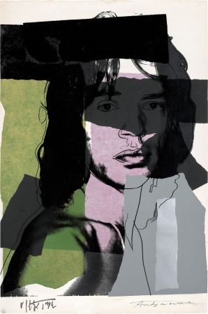 Serigrafía Warhol - Mick Jagger #145