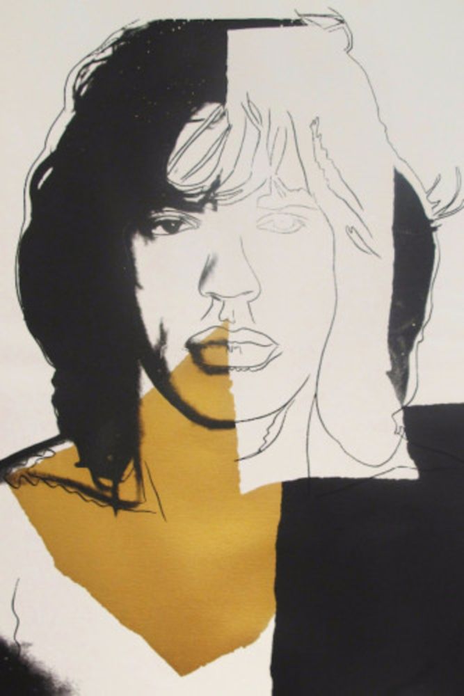 Serigrafía Warhol - Mick Jagger #146