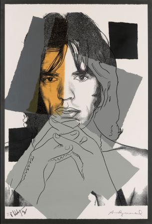 Serigrafía Warhol - Mick Jagger #147