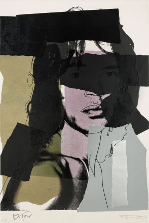 Serigrafía Warhol - Mick Jagger (F & S II.145)