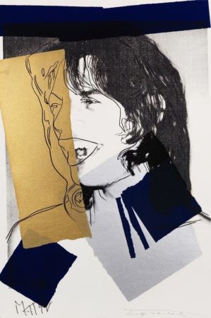 Serigrafía Warhol - Mick Jagger (FS 142)