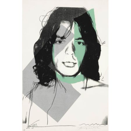 Serigrafía Warhol - Mick Jagger (FS II.138)