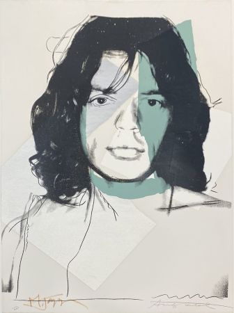 Serigrafía Warhol - Mick Jagger (FS II.138)