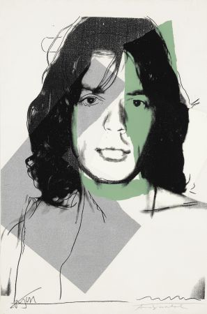 Serigrafía Warhol - Mick Jagger (FS II.138)