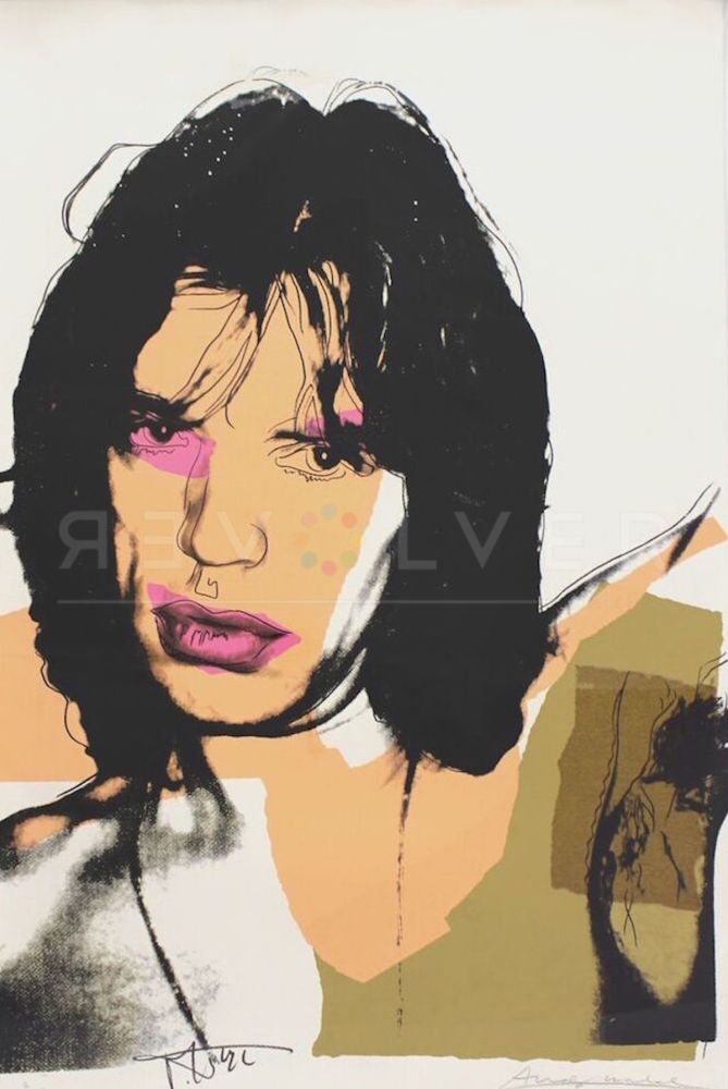 Serigrafía Warhol - Mick Jagger (FS II.141) 