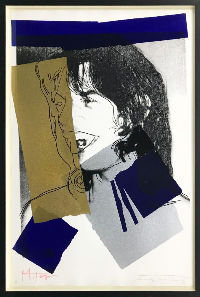 Serigrafía Warhol - MICK JAGGER FS II.142