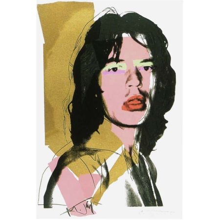 Serigrafía Warhol - Mick Jagger (FS II.143) 