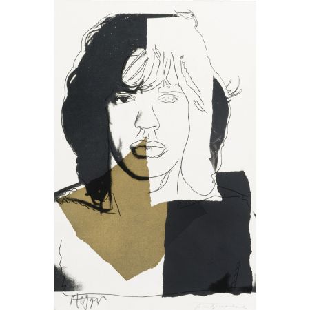 Serigrafía Warhol - Mick Jagger (FS II.146)