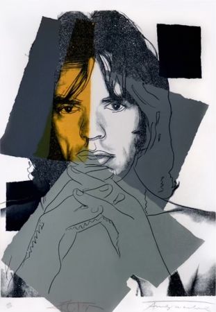 Serigrafía Warhol - Mick Jagger, FS II.147