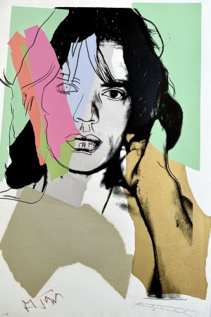 Serigrafía Warhol - Mick Jagger (F&S II 140)