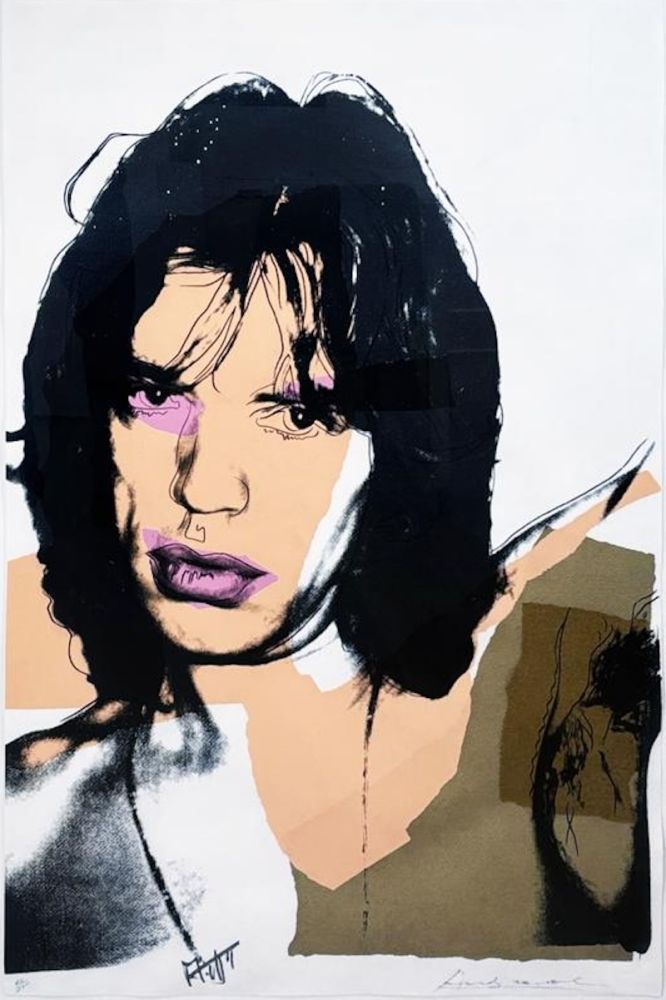 Serigrafía Warhol - Mick Jagger, II.141