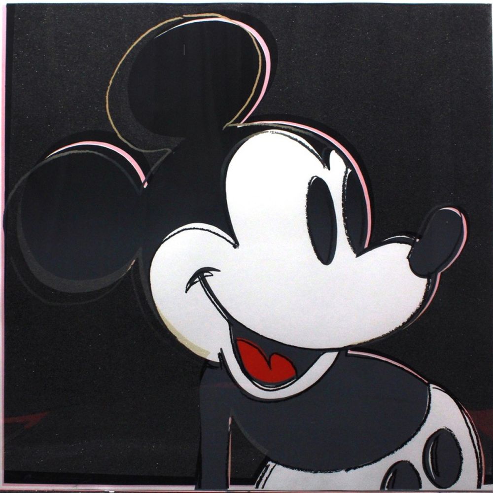 Serigrafía Warhol - Mickey Mouse (FS II.265)