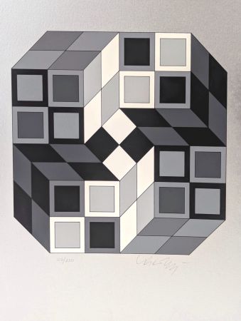 Serigrafía Vasarely - Microcosmos