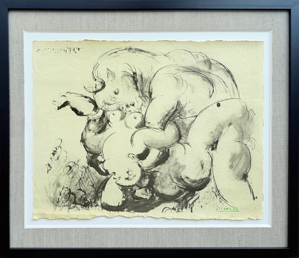 Litografía Picasso - Minotaure