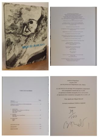 Libro Ilustrado Barcelo - Miquel Barcelo, Nîmes, 1991, Edition originale
