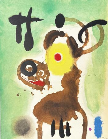 Litografía Miró - Miro 1959-1960 