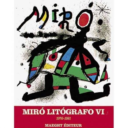 Libro Ilustrado Miró - MIRO LITHOGRAPH VI