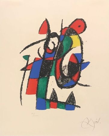 Litografía Miró - Miro Lithographe II 