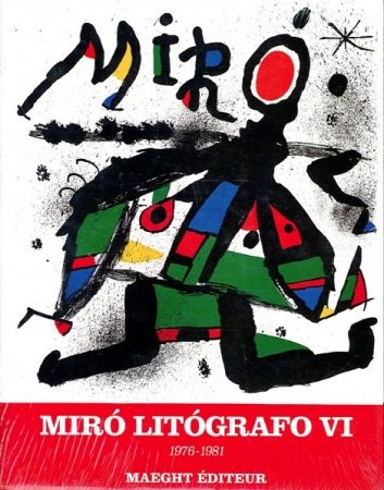 Libro Ilustrado Miró - MIRO LITHOGRAPHE VI 