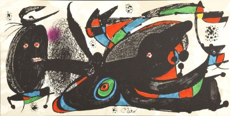 Litografía Miró - Miro sculpteur, Angleterre