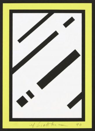 Serigrafía Lichtenstein - Mirror