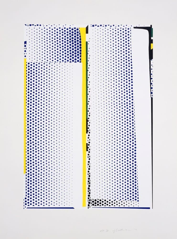 Serigrafía Lichtenstein - Mirror #9