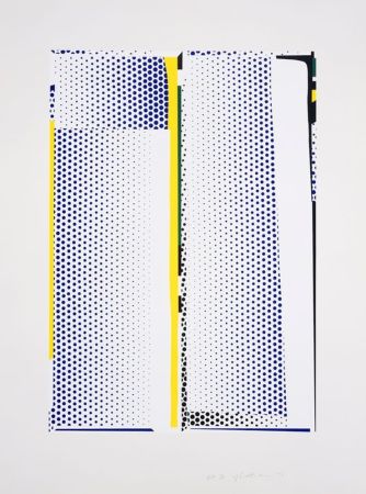 Serigrafía Lichtenstein - Mirror #9