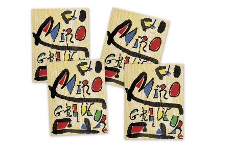 Libro Ilustrado Miró - MIRÓ GRABADOR - 4 VOL. (1928 - 1983) Catalogue raisonné engravings of Joan Miró