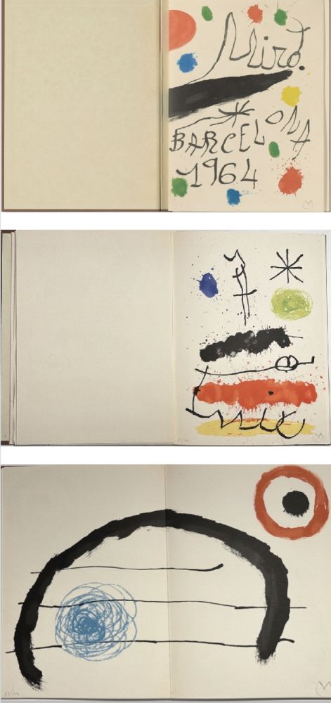 Libro Ilustrado Miró - MIRÓ. OBRA INÈDITA RECENT. Barcelona 1964