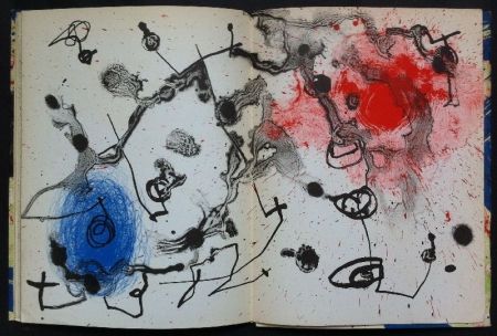 Litografía Miró - Mirò 1959-1960