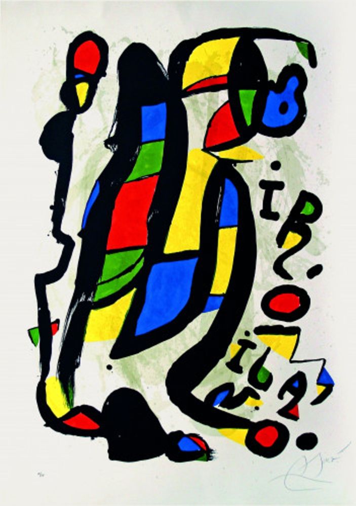 Litografía Miró - Mirò Milano