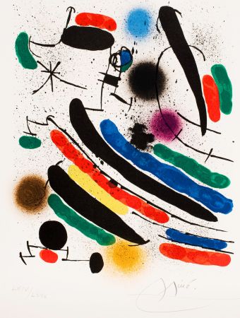 Sin Técnico Miró - Miró lithographe I (Maeght 856)