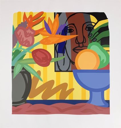 Serigrafía Wesselmann - Mixed Bouquet with Leger