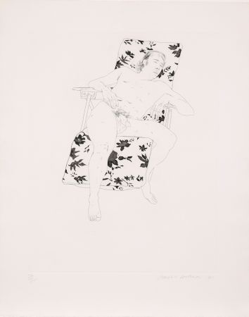 Aguafuerte Y Aguatinta Hockney - Mo Asleep
