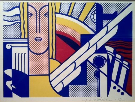 Serigrafía Lichtenstein - Modern Art Poster