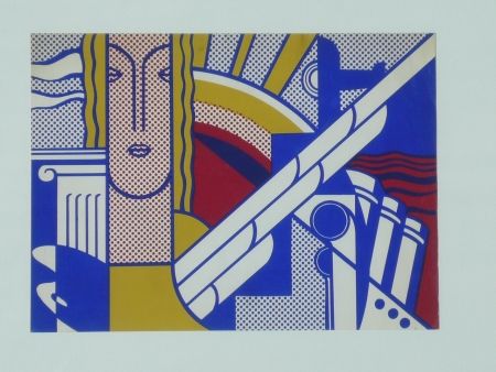 Serigrafía Lichtenstein - Modern Art Poster,1967