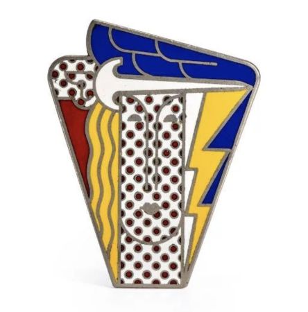 Múltiple Lichtenstein - Modern Head Enamel Pin