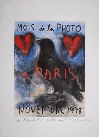 Serigrafía Dine - Mois de la photo, 1998 - Hand-signed and dedicated!