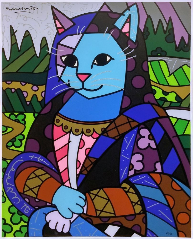 Serigrafía Britto - MONA CAT
