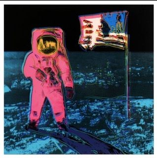 Serigrafía Warhol - Moonwalk (Pink)