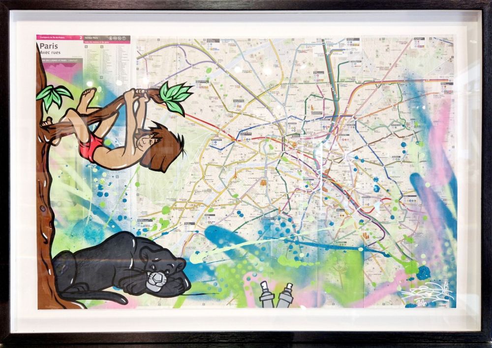 Sin Técnico Fat - Mowgli & Bagheera (Metro Map of Paris)