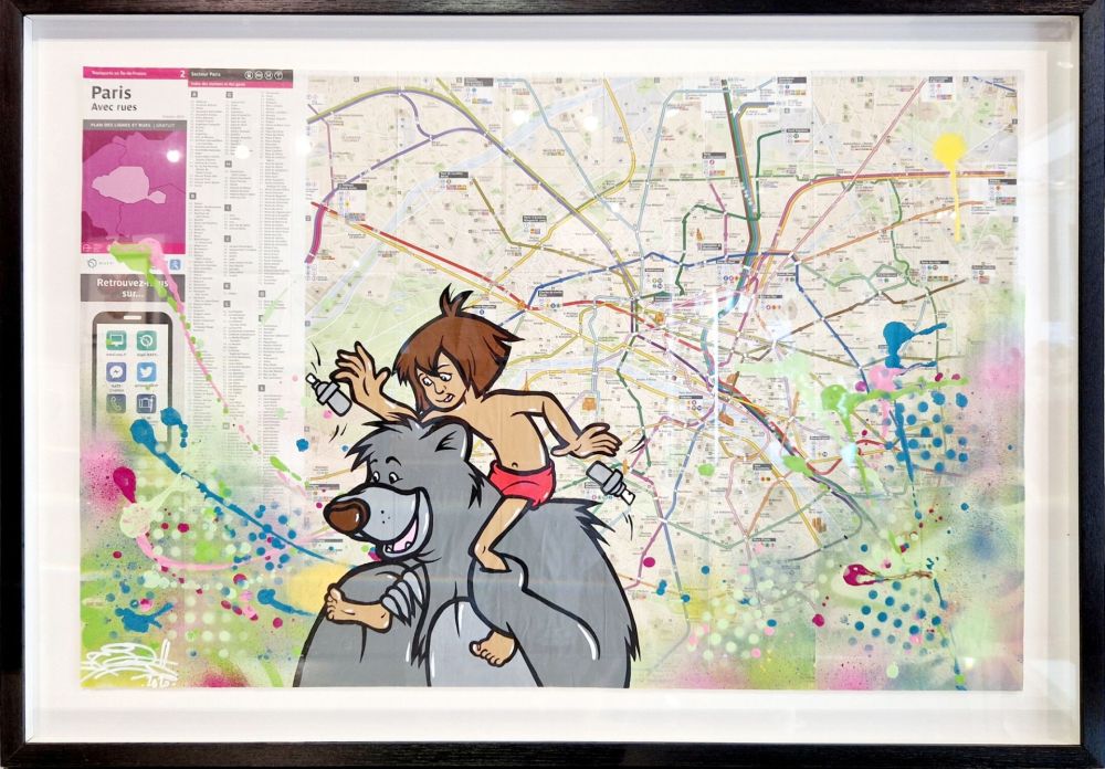 Sin Técnico Fat - Mowgli & Baloo (Metro Map of Paris)