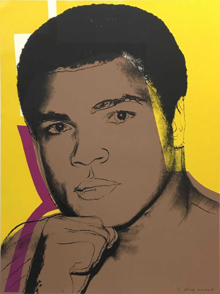 Serigrafía Warhol - Muhammad Ali: Full Face, II.182