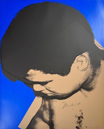 Serigrafía Warhol - Muhammad Ali: Looking Down, II.180