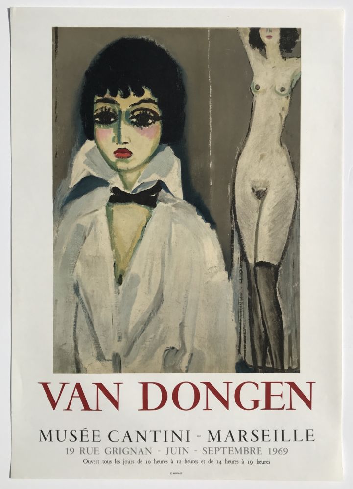 Litografía Van Dongen - Musee Cantini