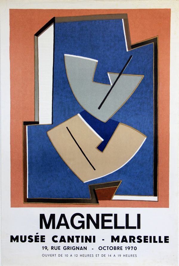 Litografía Magnelli - Musee Cantini  Marseille