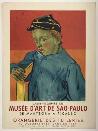 Cartel Van Gogh - Musee d'Art de Sao-Paulo