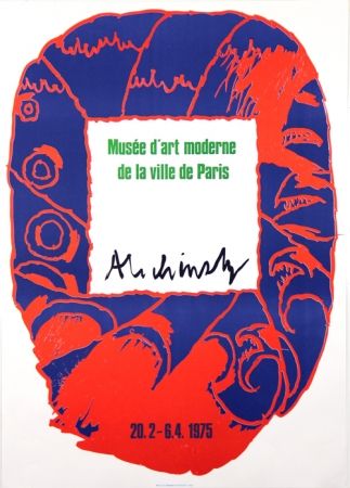 Litografía Alechinsky - Musee d'Art Moderne de Paris