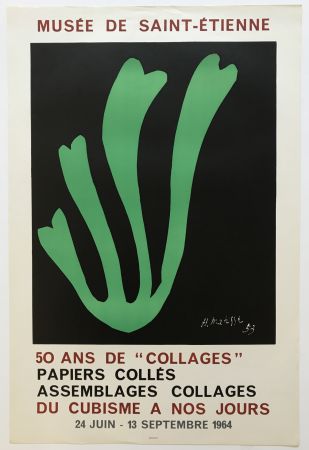 Litografía Matisse - Musee de Saint-Etienne