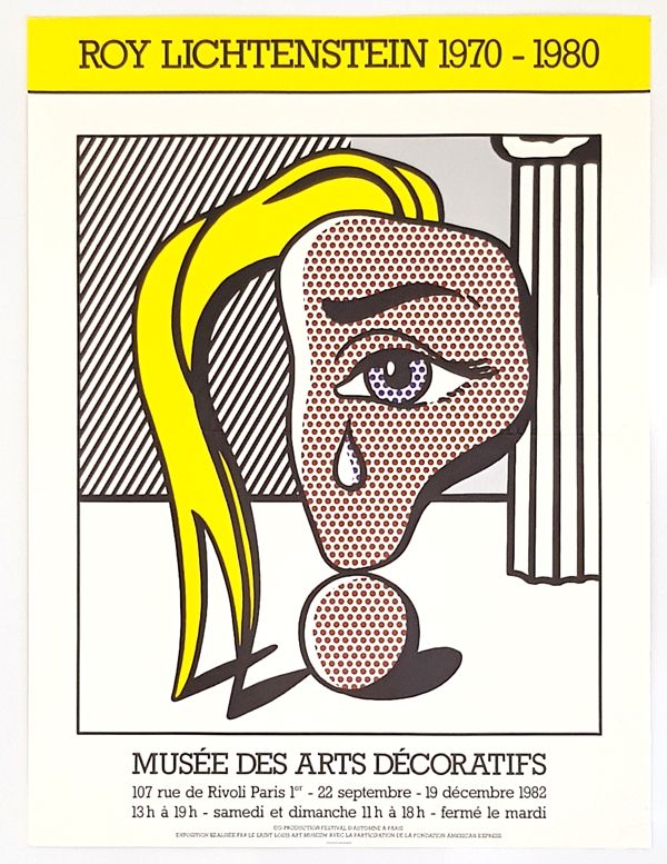 Offset Lichtenstein - Musee des Arts Decoratifs Paris